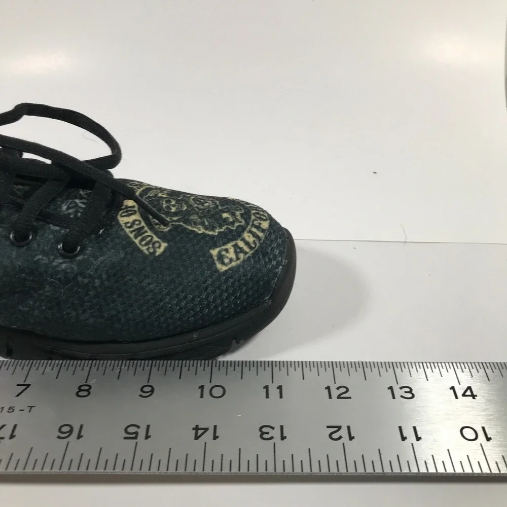 Sons of Anarchy California Lace Up Shoes Men 7.5 Women 10‎ Sneakers Casual
